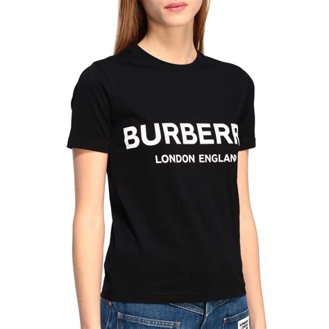 burberry t shirt women's|burberry long sleeve shirt women's.